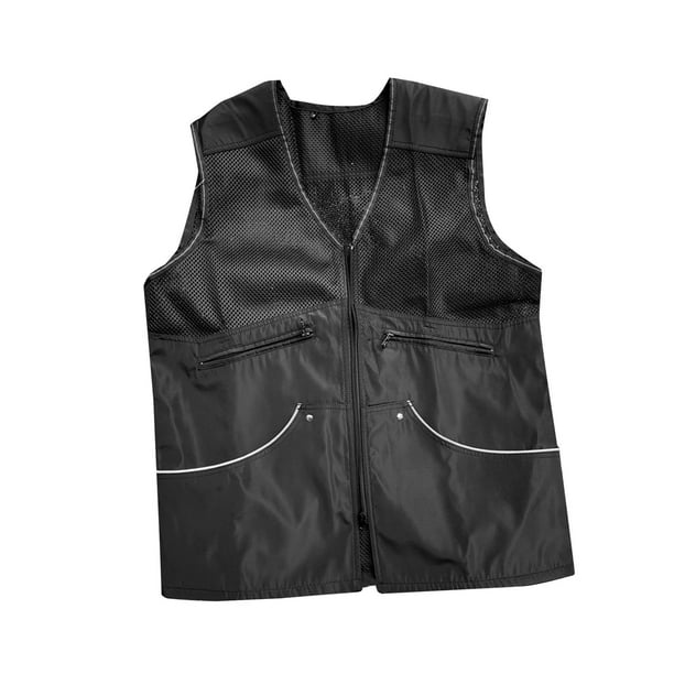 Beloving Dog Handler Training Vest Dog Trainer Clothing Multifunction Coat For Black M