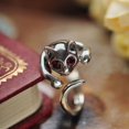thumbnail image 3 of Adjustable Cat Ring: Unisex Metal Alloy Animal Ring with Simple Design, Electroplated Finish, and Adjustable Fit for Personalized Style, 3 of 3