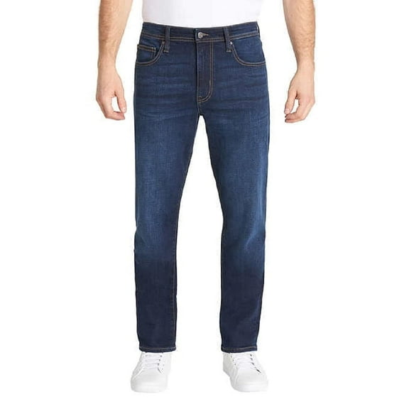 G.H. Bass & Co. Men's Straight Fit Jean(Dark Wash 40W x 34L)