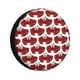 thumbnail image 1 of Balery Cute Red Crab Cubiertas para Neumáticos - Protector Resistente para Neumáticos de Camioneta, SUV, Remolque, Camper y RV-15 inch, 1 of 6