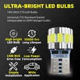 thumbnail image 2 of For 2021 Cadillac Escalade ESV,Super White T10 168 W5W 2825 LED License Plate Interior Light Bulb 6500K,Pack of 10, 2 of 3