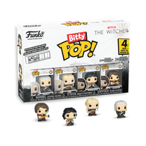 Funko Bitty POP! 4-Pack: Netflix - The Witcher - Geralt Collectible Vinyl Mini-Figures