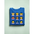 thumbnail image 3 of Zodiac Emoji Icons - Astrology Horoscope Graphic Men's Sweatshirt, 3 of 4