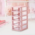 thumbnail image 4 of Gnmfd Desktop Transparent Mini Drawer Storage Box, Multi-Layer Organizer for Stationery Cosmetics Office Study Living Room Essentials, Cube Storage Organizer, Storage Drawers, 4 of 4