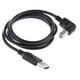 thumbnail image 2 of Cable adaptador de extensión USB 2.0 macho a tipo B en ángulo de 90 degree. Doblar hacia abajo., 2 of 8