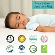 Sealy Baby Serene Duo-Sleek Crib Mattress 2-Stage Antibacterial Waterproof Infant and Toddler Mattress