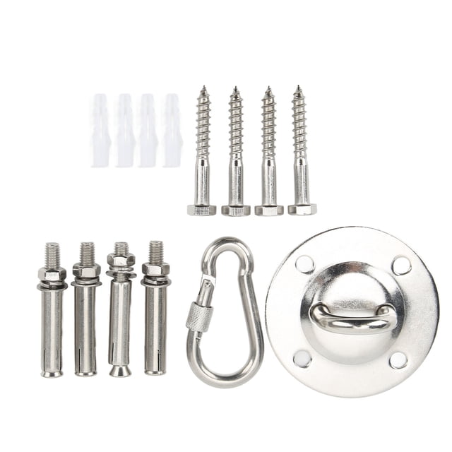 Ceiling Hook, Widely Applicable Stable Strong Bearing Capacity Easy To Install Hammock Hook with Screws for Chandeliers