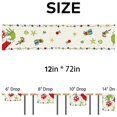 thumbnail image 3 of Christmas Decorations Clearance!! Christmas Table Runner, Merry Christmas Runner 72 Inches Long, Table Runner for Christmas Table Decor, Xmas Table Runner, Holiday Dining Table, 3 of 6