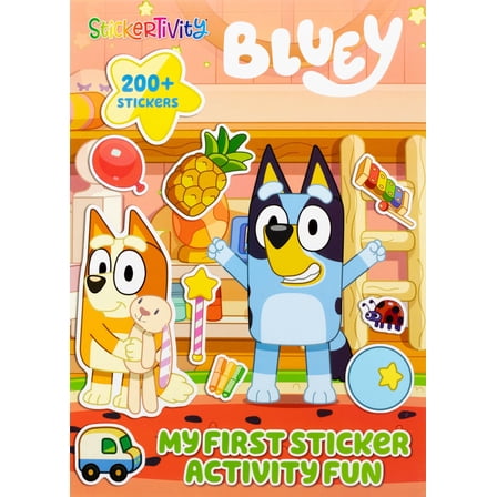 Bluey: Stickertivity: My First Sticker Activity Fun (Paperback)