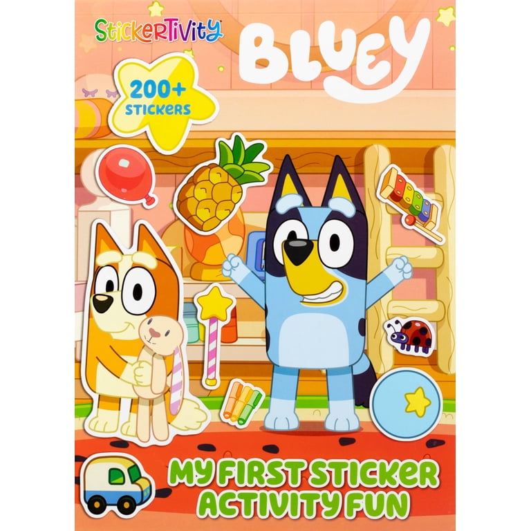 Bluey Stickertivity My First Sticker Activity Book photo 1