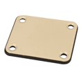 thumbnail image 4 of 4X Placa de Cuello Dorada con 4 TORNILLOS Pieza de Repuesto para Guitarra Eléctrica Strat, 4 of 8