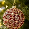 thumbnail image 5 of 1X Hand-Blown Glass Ornaments Balls Glass Christmas Ball Ornaments HanX8C9 kol0, 5 of 8