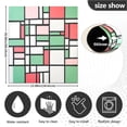 thumbnail image 5 of Yayeee Magnetic Dishwasher Cover for The Front Decoration Home Kitchen Machine Sticker Protector, Red Abstract Geometric, 5 of 6