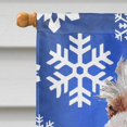 thumbnail image 3 of Caroline's Treasures SC9780CHF Flocons de Neige d'Hiver Drapeau Toile, Grand, Multicolore, 3 of 5