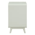 thumbnail image 4 of Furniture of America Danon 1-Drawer and 1-Shelf Wood Antique White End Table, 4 of 11