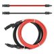 thumbnail image 1 of Cable alargador - Ambos lados - Cable solar - Rojo/negro - 6 mm2 - Con conector solar montado (2x 2m), 1 of 6