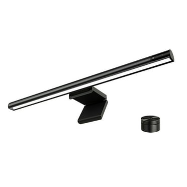 MELIFO Monitor Light Bar,Monitor Lights with Mechanical Switch＆Wireless Remote Dual Control,Computer Light with Stepless Dimming,No Screen Glare Monitor Lamp with USB Powered for Home and Office