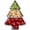 Gray, variant on Snack Appetizer Tray Christmas Tree Shaped Plastic Serving Tray, Reusable Dessert Serving Dishes Plate 3 Compartment Serving Platter for Fruit Nuts Candy Christmas Party