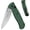 Green, variant on FLISSA 4.5" Folding Pocket Knife, Lightweight EDC Pocket Knife with Axis Lock, 3.2" AUS-8 Steel Blade, Sharp Camping Hiking Knife with Pocket Clip, Unique Tool Gift for Men, Dad (Pink)