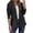 Black, variant on Blazers for Women 2026 Fashion Open Front Lapel Collar Suit Jacket Business Casual Long Sleeve Office Work Blazer Brown,L