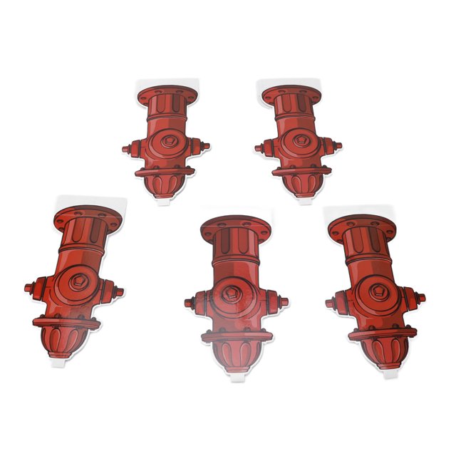LYUMO Entraîneur de Borne d'Incendie pour Chien, 10 Pcs Tapis d'Entraînement en Forme de Borne d'Incendie pour Chiot, Guide de Pot pour Animaux