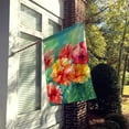 thumbnail image 2 of Ohio Scarlet Carnations in Watercolor House Flag 28 in x 40 in, 2 of 5