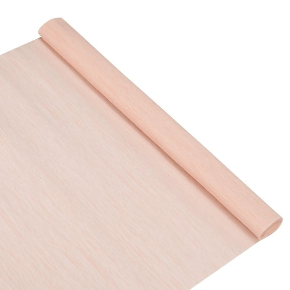 Crepe Paper, 8.2ft x 20 Inch /250 x 50cm Soft Wide Crepe Paper Streamer Sheet, Decorative Craft Streamer [Light Pink]