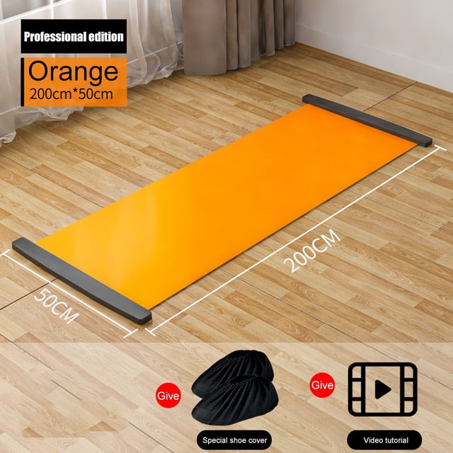 Colchoneta Sports Glide Yoga Deslizante Fitness Plate Patinaje Entrenamiento (200cm) Naranja Sywqhk Para Estrenar