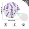 thumbnail image 2 of Ryvnso Lavender Flowe Round Plate Mats Dining Table Placemat Set of 4 for Holiday Decoration, 2 of 7