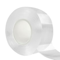Dockapa Heavy Duty Removable Double Sided Mounting Tape, Clear, 0.04in x 0.8in x 10Feet