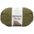 thumbnail image 1 of Bernat® Blanket™ #6 Super Bulky Polyester Yarn, Olive 10.5oz/300g, 220 Yards, 1 of 10
