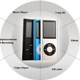 thumbnail image 3 of MP3/MP4 Portable Player,1.8 Inch LCD Screen,Max Support 8GB,Blue, 3 of 12