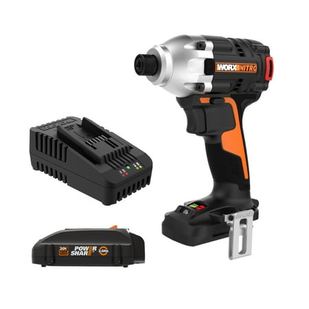 UPC: 0845534021943 | Worx WX261L 20V Power Share Brushless Impact Driver