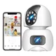 thumbnail image 1 of Camara De Seguridad Interior 2.4G Wifi Doble Pantalla 390eyes Color Blanco, 1 of 8