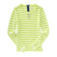 thumbnail image 1 of Aeropostale suéter de punto con cremallera en la espalda para mujer, verde, pequeño Aeropostale  Tejer, 1 of 2
