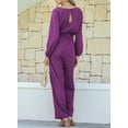 thumbnail image 2 of Mono Happy Sailed Dressy para mujer, holgado, color morado, talla XL, 2 of 7