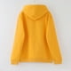 thumbnail image 2 of Gibobby Sudaderas para niños pequeños, playera de algodónNiñas Niños Invierno Manga Larga Bolsillo Sudadera Con Capucha Tops Sudadera Ropa Color Sólido(Amarillo, 4-5 Años), 2 of 5
