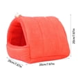 thumbnail image 2 of PBAZIH Soft Plush Hanging Bed for Squirrels and Small Animals, Cozy Hanging Hammock Bed for Pets, Comfortable and Warm Bed for Small Animals Like Hamsters, Guinea Pigs, and Chinchillas, 2 of 7