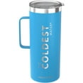 thumbnail image 2 of The Coldest Coffee Mug - Stainless Steel Super Insulated Travel Mug for Hot & Cold Drinks, Best for Tea, Lattes, Cappuccino Coffee Cup( Celestial Blue 32 Oz), 2 of 6