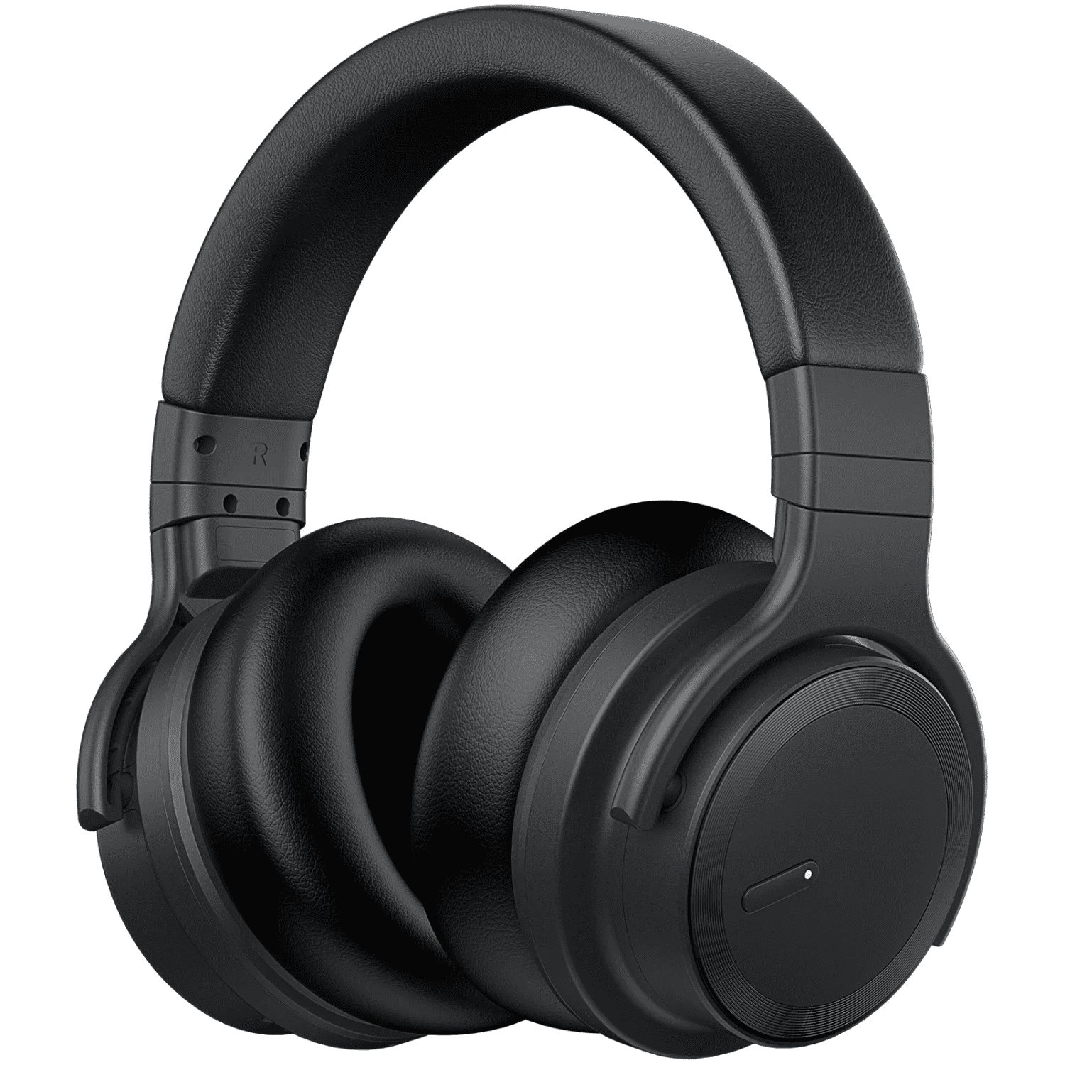 COWIN Bluetooth Headphones Active Noise Cancelling Headphones Wireless Headphones Over Ear with Mic Deep Bass, Comfortable Protein Earpads, 30 Hours Playtime for Travel/Work, Black