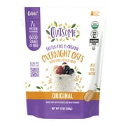 Oatsome Organic & Gluten-Free Overnight Oats with Chia, Flax & Hemp, 12oz bag