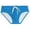Sky Blue, variant on Men's Classic Triangle Swim Trunks Soft Comfort Drawstring Briefs for Beach and Hawaii Vacation,S