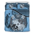 thumbnail image 2 of Tonga Duvet Cover Set - Tonga Coat Of Arms Blue, 2 of 6