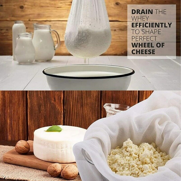 Cheesecloth Cheese Food Grade Reusable Muslin Butter Filter Cloth