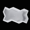 thumbnail image 1 of 4X Three Waveform Garden Path Plastic Concrete Paving Brick Mold DIY Walkway Cement Brick Mold, 1 of 7