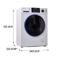 thumbnail image 2 of Marine Washer ANTI CORROSION 1.62 cf/15 lbs. 1400 RPM Salt Wash Sanitize 110V, 2 of 10