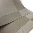 thumbnail image 6 of Placemats Set of 4 Washable Easy to Clean Woven Vinyl Table Mats for Kitchen Table Woven Table placemats Mats 12x18 inches (Grey), 6 of 7