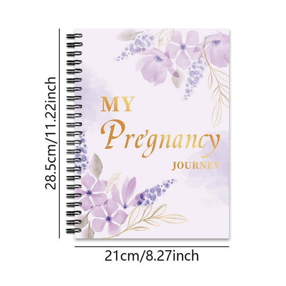 Small Pocket Notebook Journals MY Pregnacy Journey Coil Planner 2025 Weekly Planner Diary Taped Notebook Book for Note Taking Gifts for Women