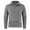 Gray, variant on Men's Quarter-Zip Polar Fleece Jacket Long Sleeve Half Zip Fleece Pullover Sweaters Thermal Golf Sweatshirt