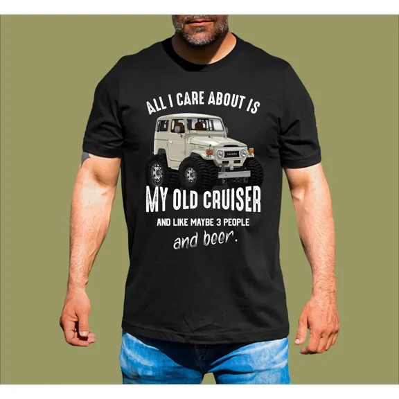 ALL I CARE ABOUT LANDCRUISER T-SHIRT